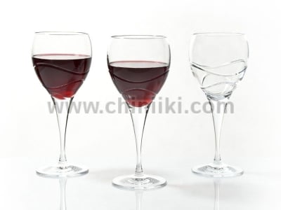 Fiona K кристални чаши за червено вино 340 мл - 6 броя, Bohemia Crystal
