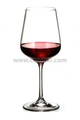 Siesta чаши за червено вино 400 мл - 6 броя, Bohemia Crystalex
