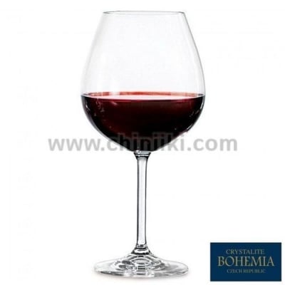 COLIBRI чаши за червено вино 650 мл - 6 броя, Bohemia Crystalite