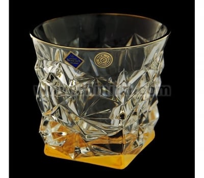 Кристални чаши за уиски GLACIER GOLD