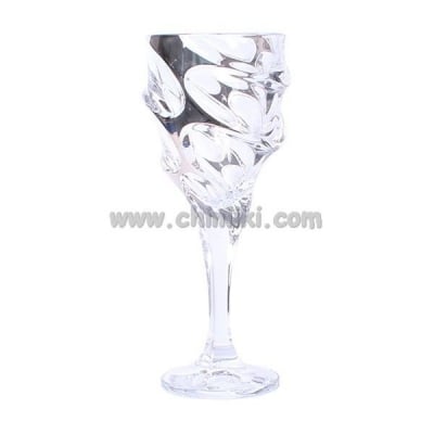 Кристални чаши за червено вино Calypso Platinum 270 мл, 6 броя, Bohemia Crystal