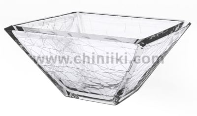 Dolomiti стъклена купа - фруктиера 26 x 26 см, Vidivi Италия