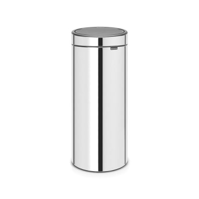 Кош за смет 30 литра NewIcon TOUCH, Brilliant Steel, Brabantia Холандия