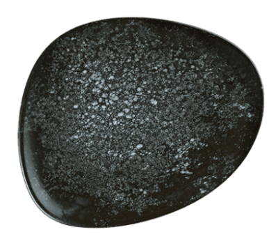 Cosmos Black порцеланова десертна чиния 19 см, Bonna Турция