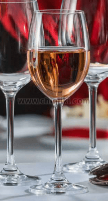 Чаши за бяло вино 350 мл FLAMENCO - 6 броя, Bohemia Crystalex