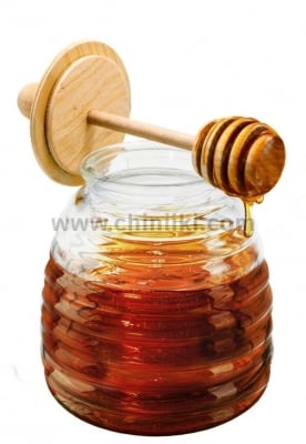 Бурканче - съд за мед с дървена лъжица, Vin Bouquet Испания