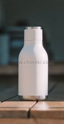 Двустенна термо бутилка с вакуумна изолация 460 мл URBAN, цвят бял, ASOBU Канада
