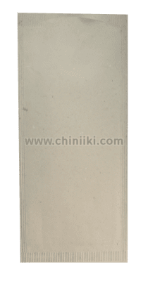 Хартиен джоб за прибори и салфетка, цвят бежов 11 x 25 см, 125 броя