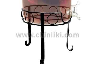 Метална стойка за стъклен буркан от 8 литра, Vin Bouquet Испания