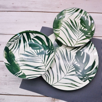 Порцеланов сервиз за хранене 18 части, TROPICAL