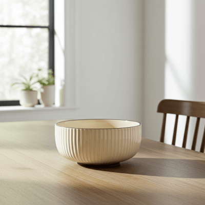 Керамична купа 17.8 см -  1100 мл - Nordic BEIGE