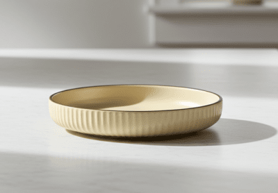 Керамична дълбока чиния 20 см - Nordic BEIGE