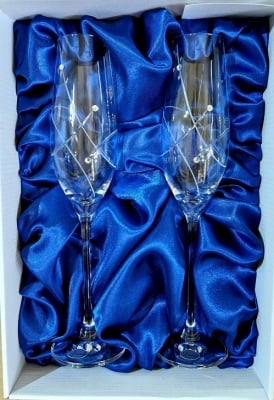 Ритуални чаши за шампанско 210 мл REBECA, Vera Exclusive Словакия