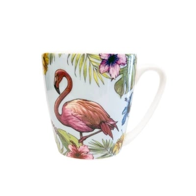 Порцеланова чаша за чай 300 мл Reignforest Flamingo, Churchill Англия