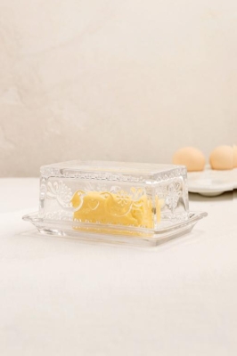 Стъклен съд за масло CRESTON - 17.5 x 7 см, HOMLA Полша