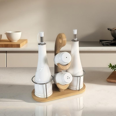 Керамичен оливерник 4 части Classic -  22 x 17 x 8 см