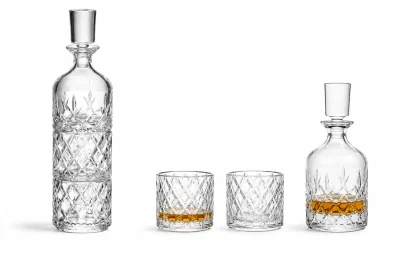 Кристален сет за уиски 2in1 MINISTER, Bohemia Crystal Чехия