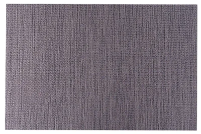 Правоъгълна подложка за хранене 45 x 30 см PVC, сива - 6 бр