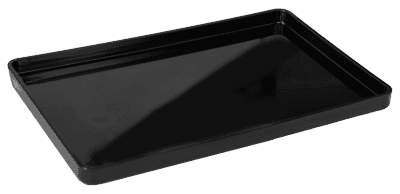 Табла за хотелски консумативи 34 х 22 см - черна
