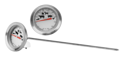 Термометър за месо 30 см, -20°C-+200°C