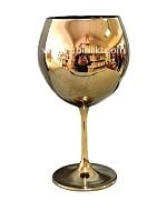 Метализирана чаша балон 570 мл - злато