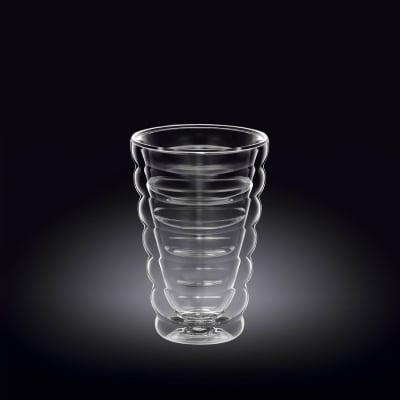 Стъклена двустенна чаша 250 мл Bubble, Wilmax Англия