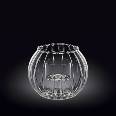 Стъклен свещник 12 x 10 см Segment, Wilmax Англия
