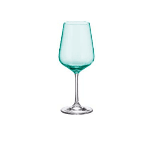 Чаши за вино 360 мл STRIX GREEN 4 броя, Bohemia Crystalite Чехия