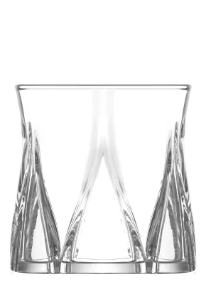 Стъклени чаши за уиски 315 мл ZOE - 6 броя