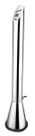 Стационарен пепелник Ø 12 x h 110 см, ХРОМ