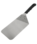 Професионална плътна метална лопата за пица с пластмасова дръжка