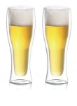 Двустенни стъклени чаши за бира 250 мл DUBLIN, 2 броя, FAUBOURG Франция