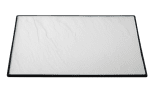Порцеланово плато с матов черен гръб, 40 x 26 см BUFFET