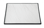 Порцеланово плато с матов черен гръб, 30 x 30 см BUFFET