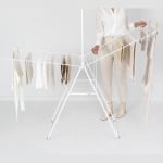 Сушилник / простор за дрехи Hangon, 25 m, допълнителен прът, Fresh White, Brabantia Холандия