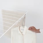 Сушилник / простор за дрехи Hangon, 25 m, допълнителен прът, Fresh White, Brabantia Холандия
