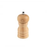 Дървена мелничка за сол или пипер 11 см, натурален цвят, Luigi Ferrero