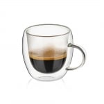Двустенни чаши за кафе или чай 250 мл Coffeina - 2 броя, Luigi Ferrero