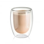 Двустенни чаши за Лате 350 мл Coffeina - 2 броя, Luigi Ferrero