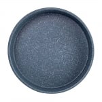 Метална кръгла тава за печене 32.4 x 6.2 см NIA, син цвят, Luigi Ferrero
