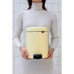 Кош за смет с педал 12 литра NewIcon Mellow Yellow, Brabantia Холандия