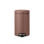 Кош за смет с педал 12 литра NewIcon Satin Taupe, Brabantia Холандия