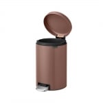 Кош за смет с педал 12 литра NewIcon Satin Taupe, Brabantia Холандия