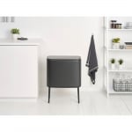 Кош за разделно събиране на смет 11+23 литра Bo Touch, Confident Grey, Brabantia Холандия