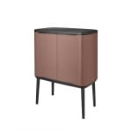 Кош за разделно събиране на смет 11+23 литра Bo Touch, Satin Taupe, Brabantia Холандия