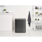 Кош за разделно събиране на смет 2 x 30 литра Bo Touch, Confident Grey, Brabantia Холандия