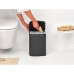 Кош за смет 7 литра Bo Small Mineral Infinite Grey, Brabantia Холандия