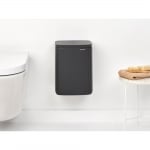 Кош за смет 7 литра Bo Small Mineral Infinite Grey, Brabantia Холандия