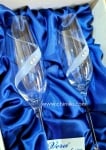 Сватбени чаши за шампанско 210 мл LINE EXCLUSIVE, Vera Exclusive Словакия