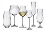 Columba OPTIC чаши за бяло вино 400 мл - 6 броя, Bohemia Crystalite